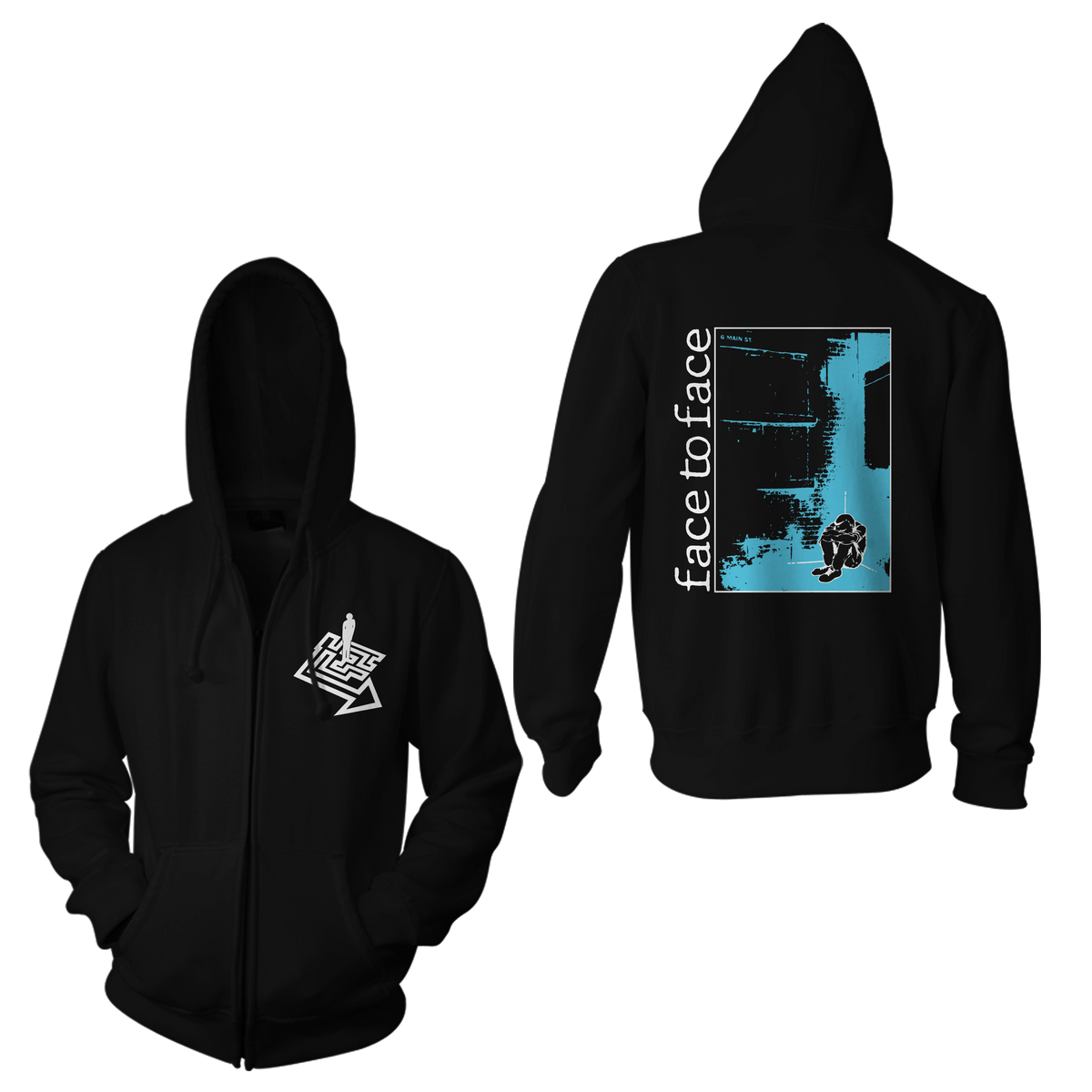Face to face hoodie sale
