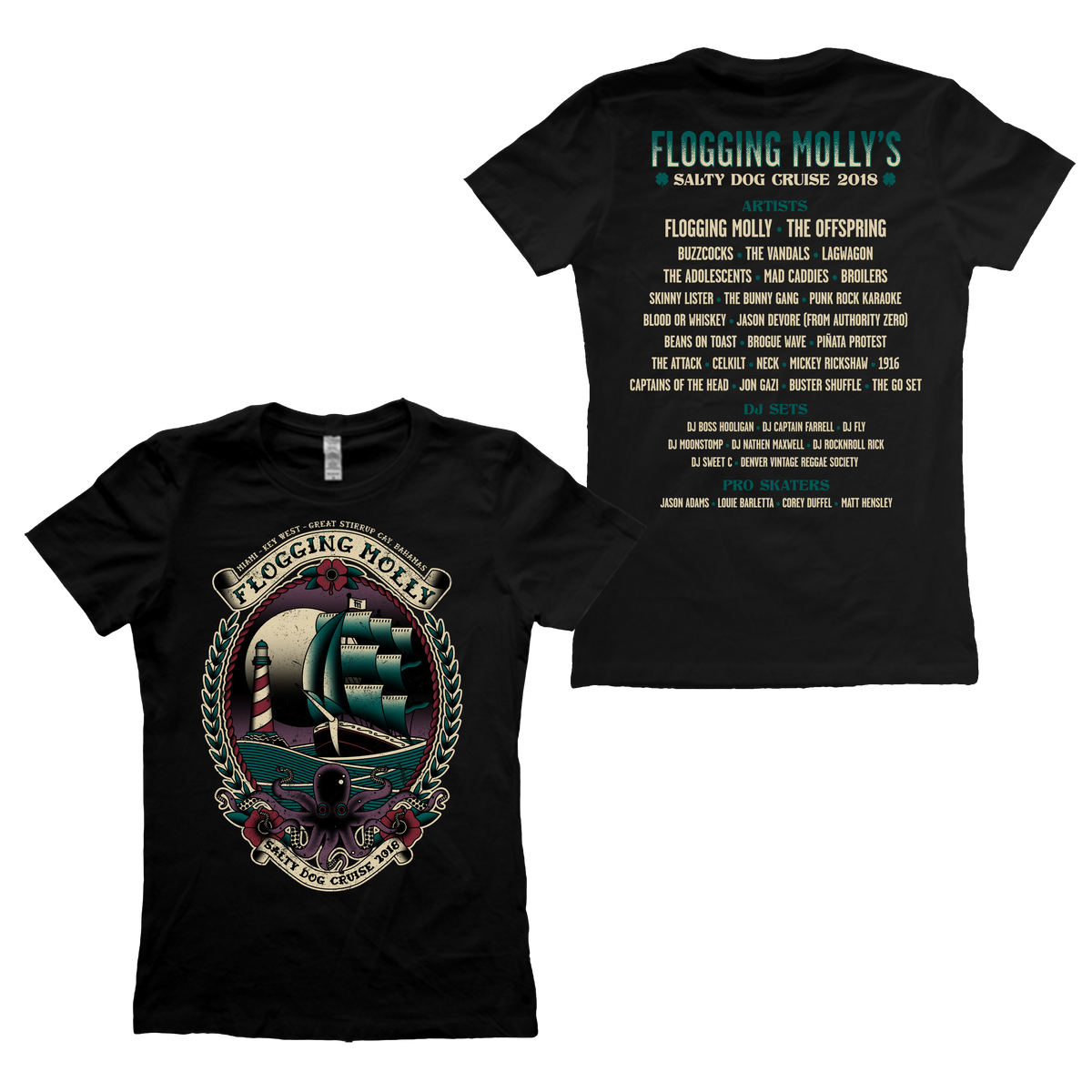 Salty Dog Cruise 2018 Event Shirt Ladies Enemy Ink