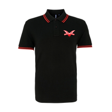 Load image into Gallery viewer, Cock Sparrer - Wings Polo - Black &amp; Red
