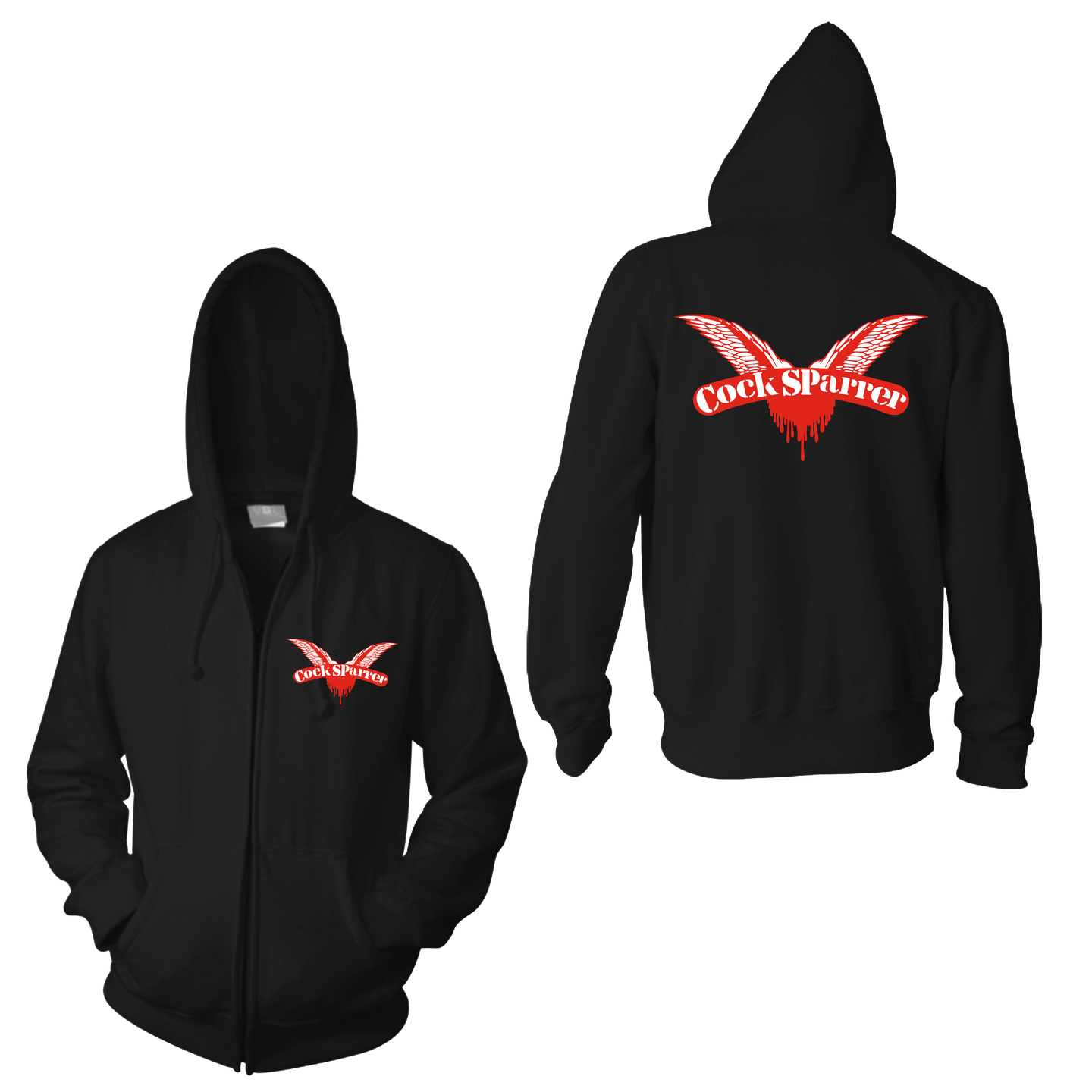 Cock Sparrer - Wings - Zip Up Hoodie