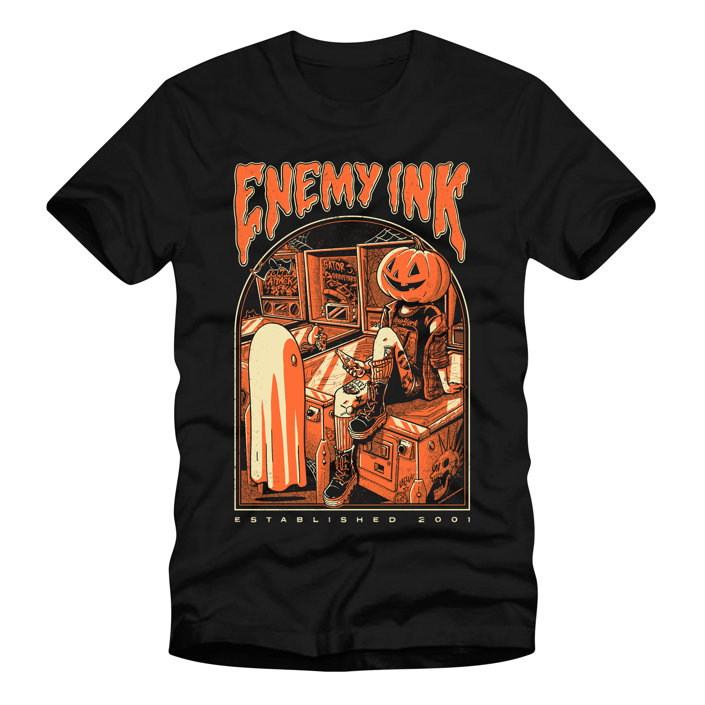 Enemy - Spooky Pinball T-Shirt