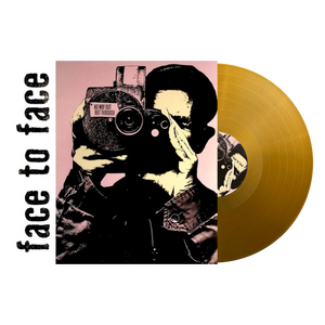 Face To Face - No Way Out But Through - limited edition gold vinyl (AUCTION)