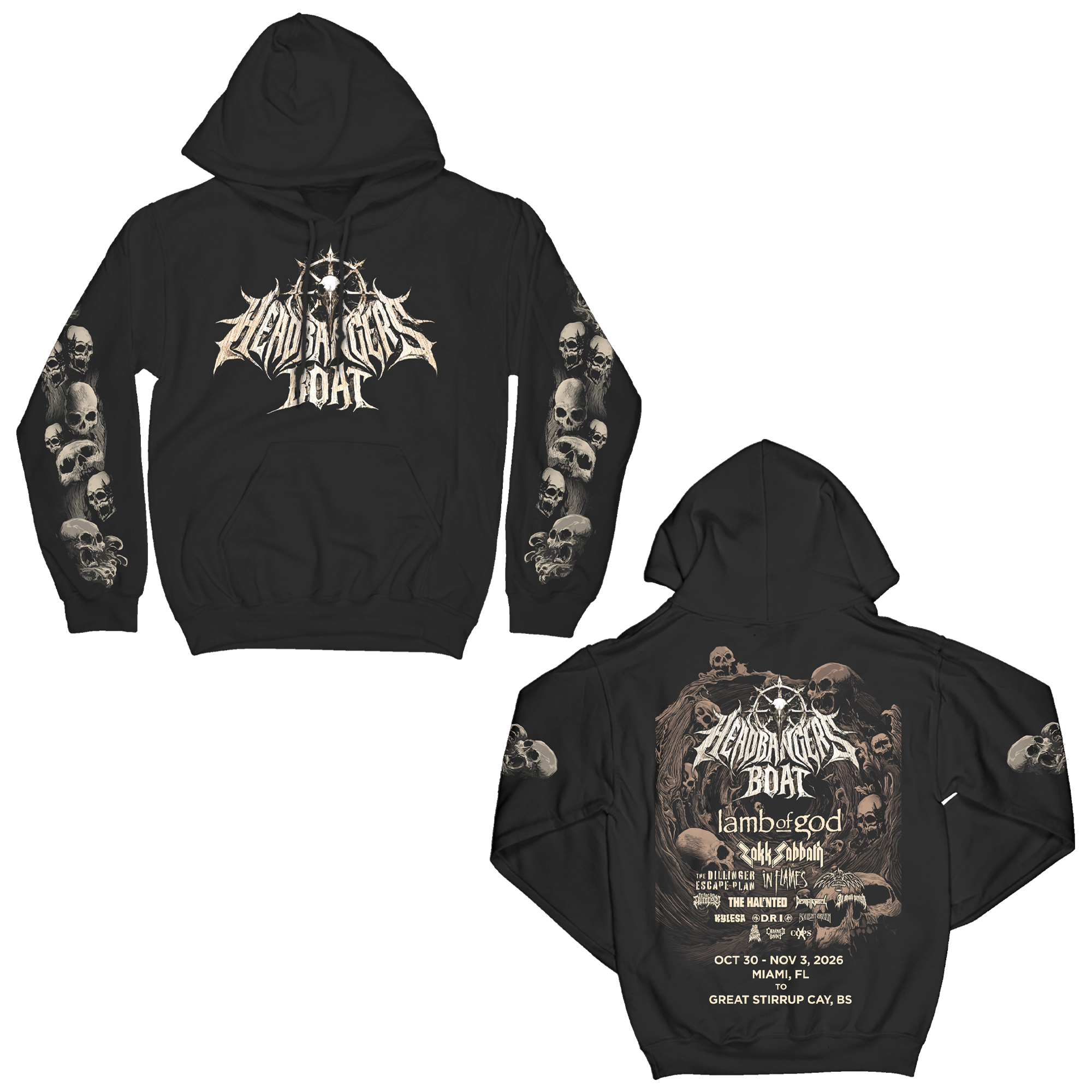 2026 Headbangers Boat - Event Hoodie - Unisex – Enemy Ink