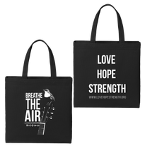 Load image into Gallery viewer, Love Hope Strength Bird Tote
