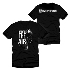 Love Hope Strength Bird T-Shirt - Black - Mens