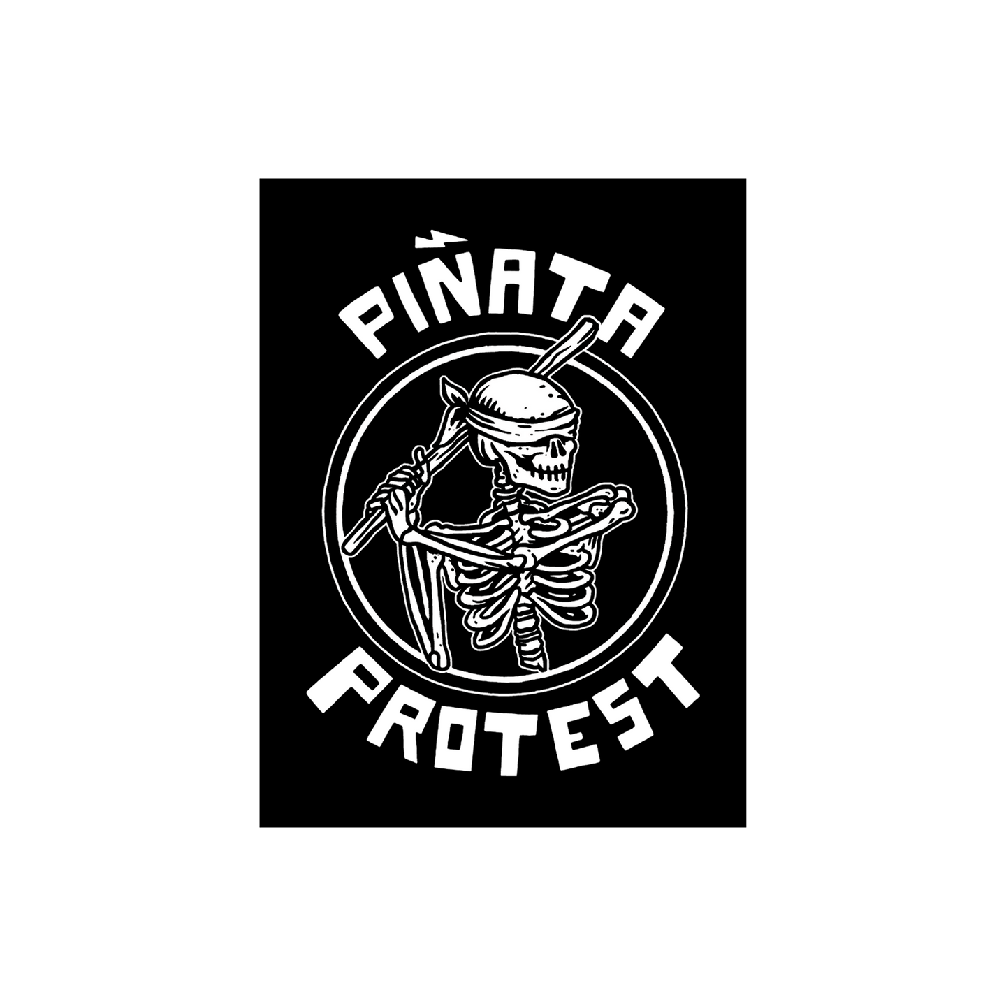 Piñata Protest Punk Patch