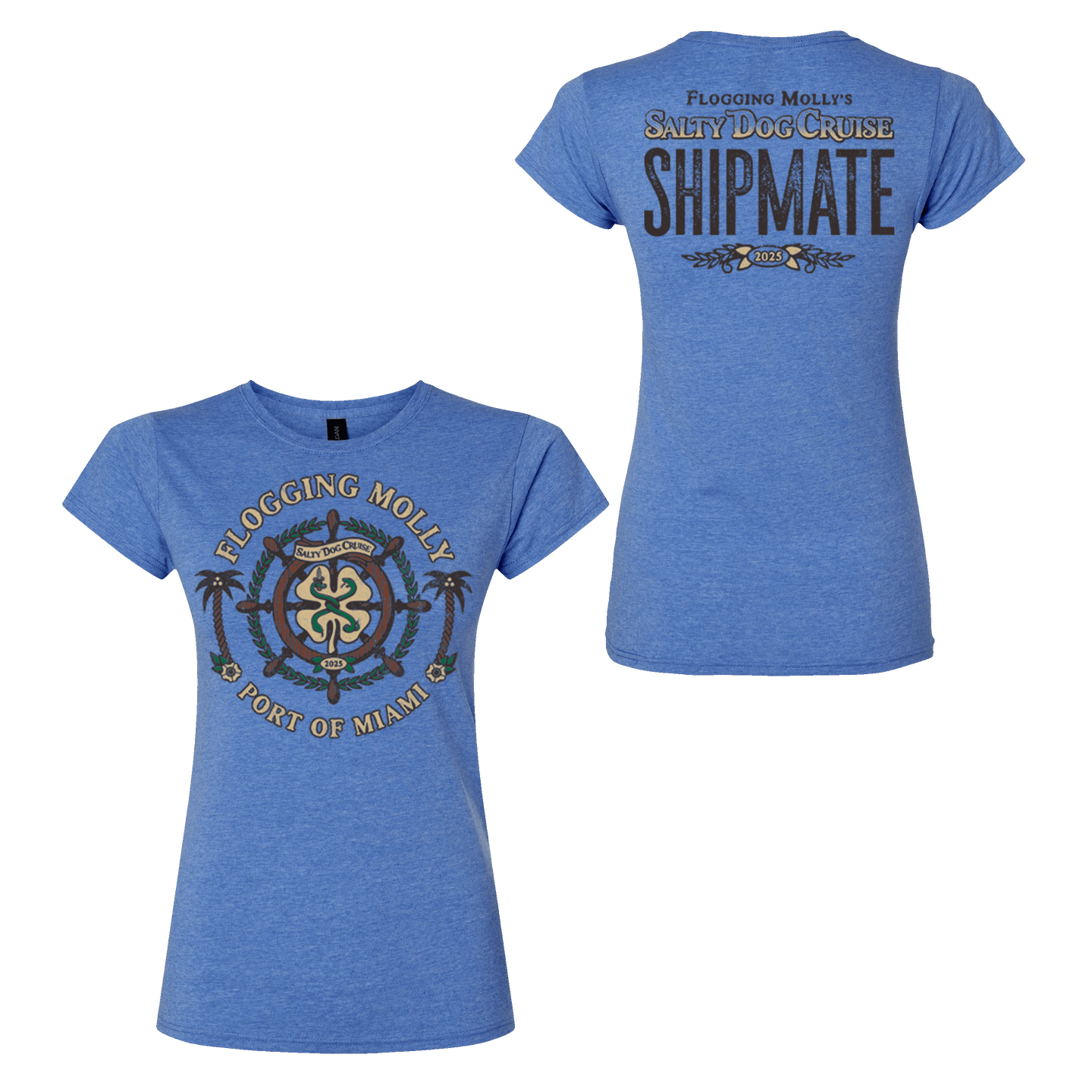 Salty Dog Cruise - Ladies Embarkation T-shirt 2025