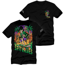 Load image into Gallery viewer, Spitvalves - Hurricane T-Shirt *Hurricane Party 2026 Reunion Sleeve*
