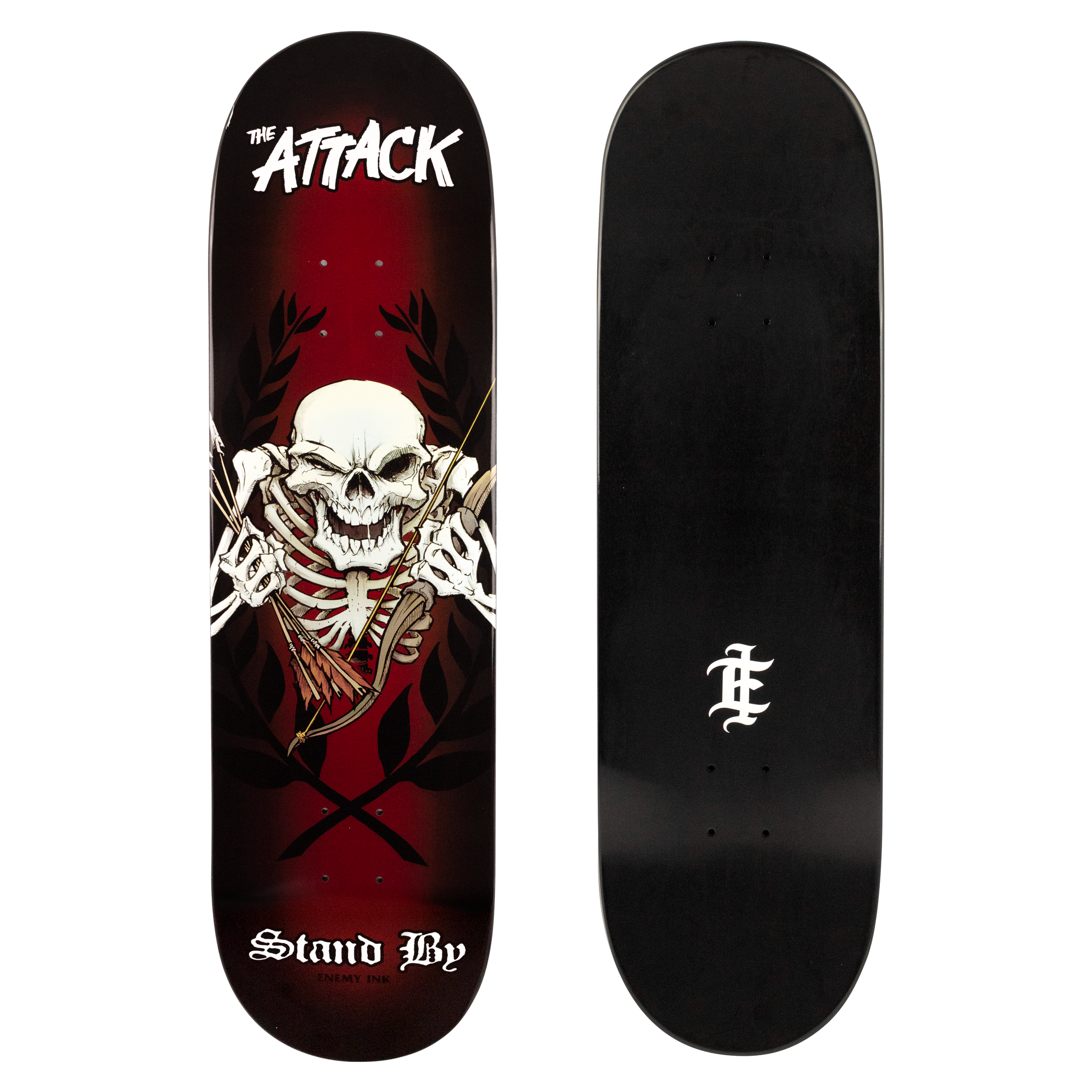 The Attack - Skateboard Deck – Enemy Ink