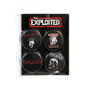 The Exploited - Button Set