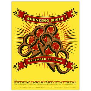 Bouncing Souls - Knuckles Poster