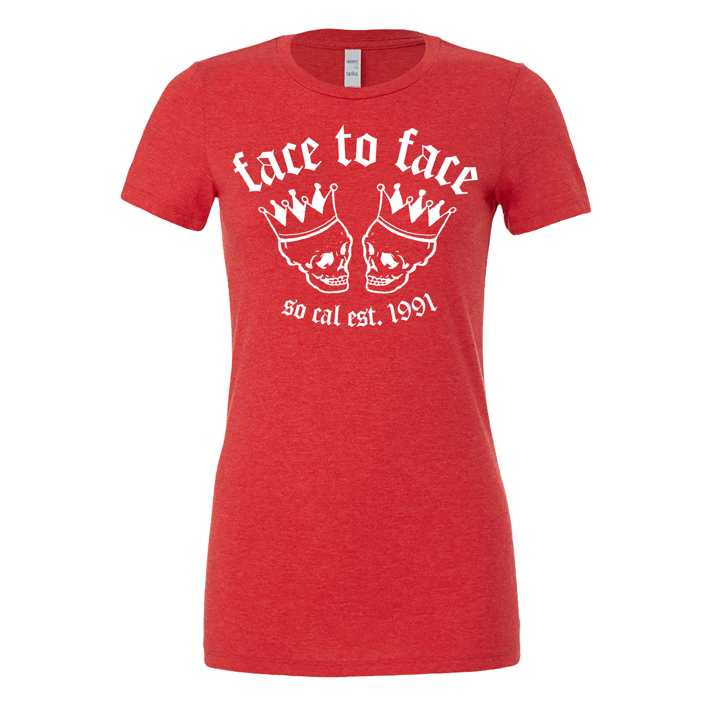 Face to Face - Skull Crown Ladies T
