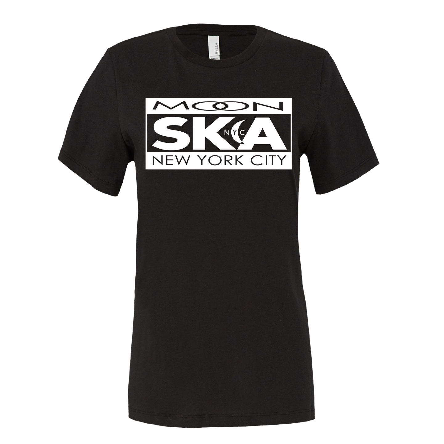 Moon Ska Logo Ladies Shirt - Black