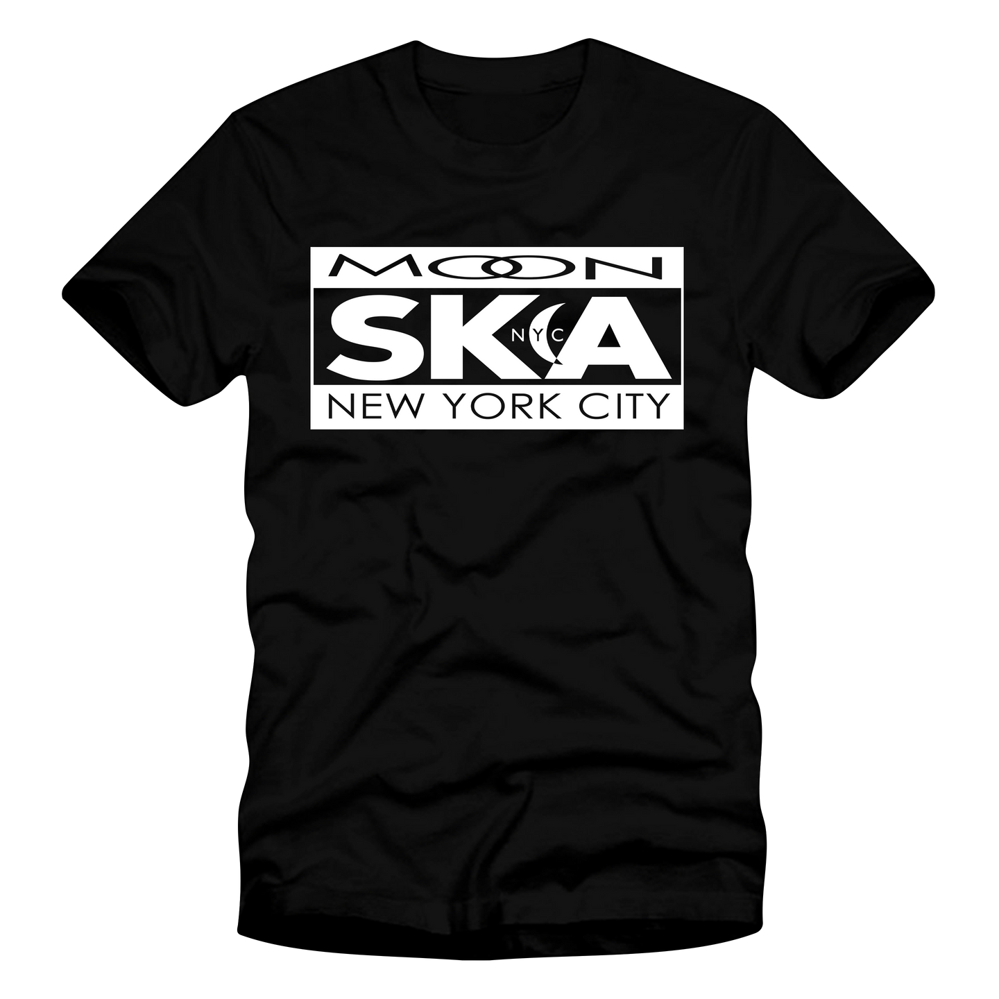 Moon Ska Logo Shirt - Black