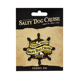 Salty Dog Cruise Ship Wheel Enamel Pin 2022