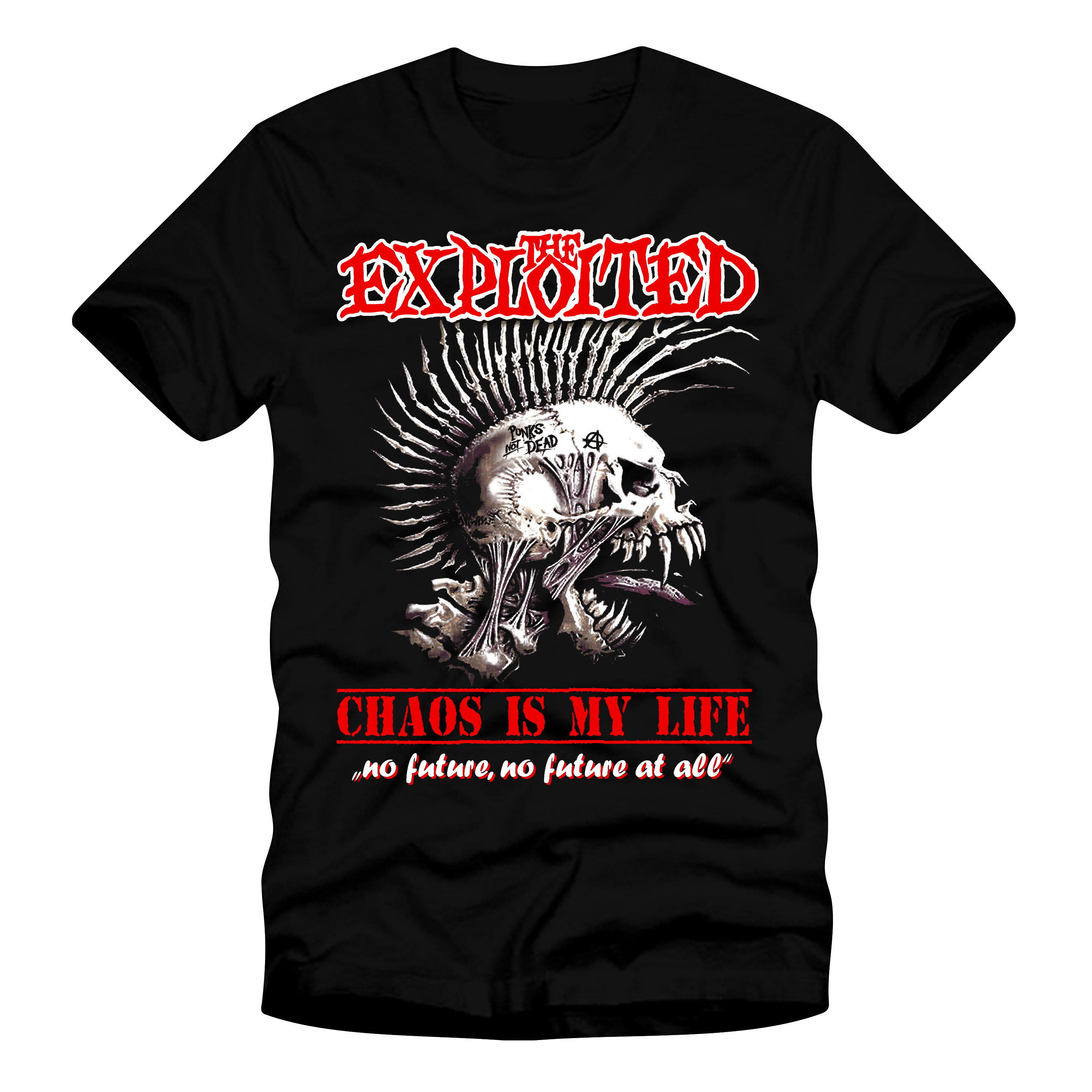 The Exploited - Chaos Is My Life T Shirt – Enemy Ink