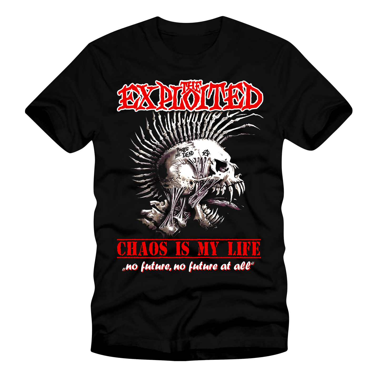 The Exploited - Chaos Is My Life T Shirt