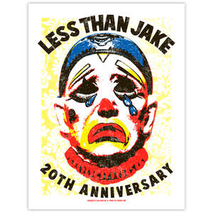 Less Than Jake - Clown Poster
