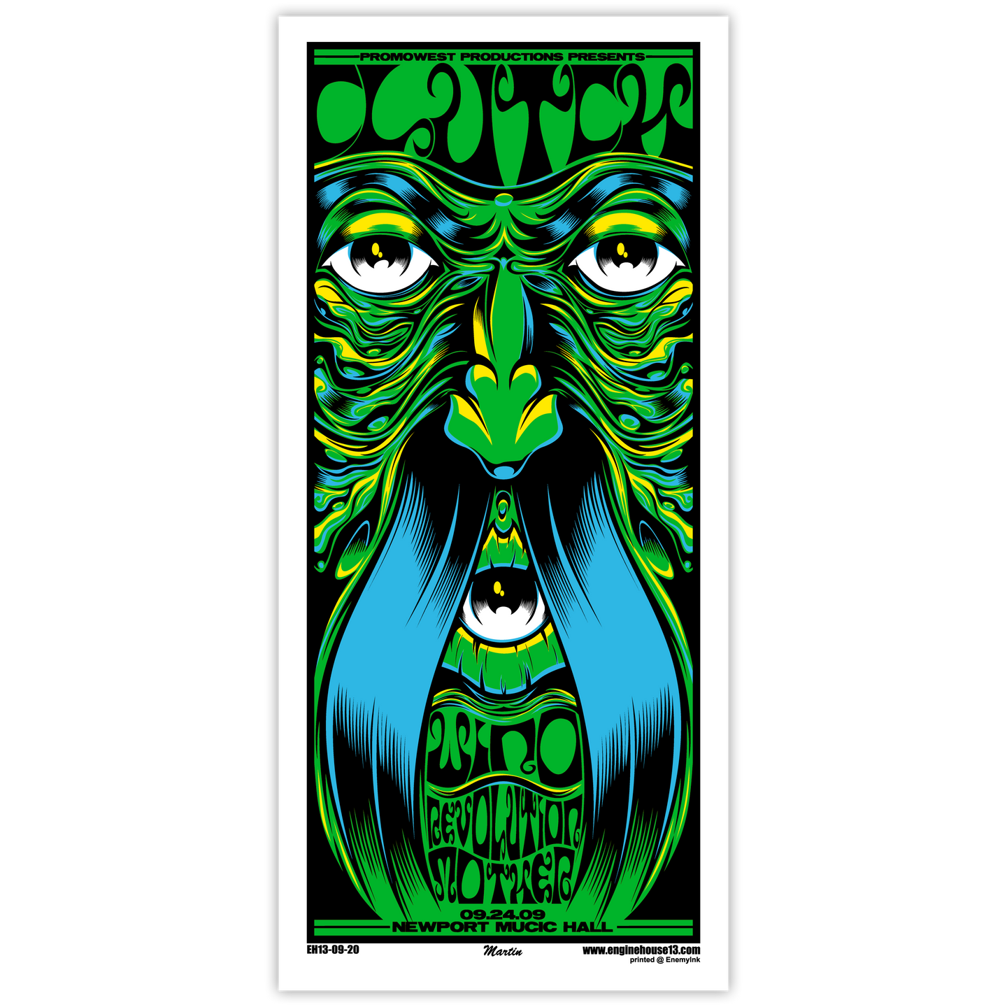 Clutch - 9.24.09  Poster
